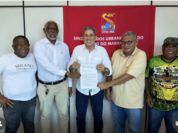 STIU-MA recebe visita de Z� Carlos 