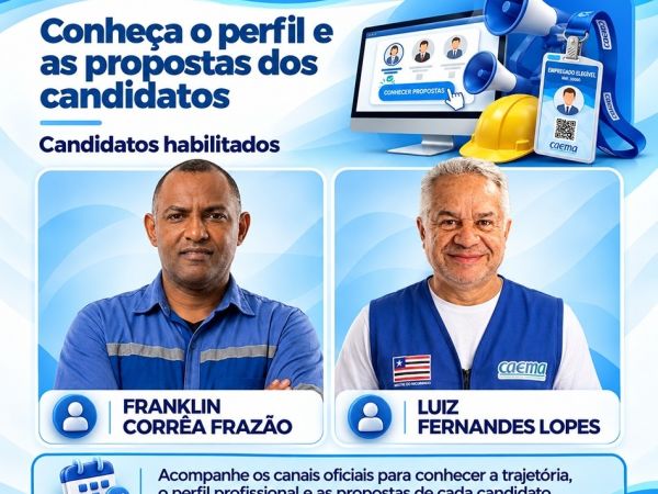 Elei��es CAEMA 2026 | Conselho de Administra��o - Ficha de Candidatos